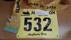 Sunburst Marathon, South Bend 31 ma 2014